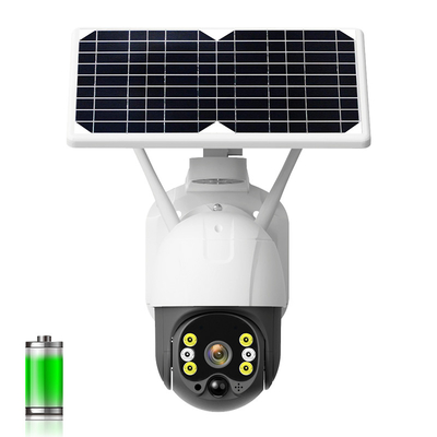 Ηλιακή PTZ ώθησης συναγερμών Tuya 4G καμερών κινήσεων κάμερα CCTV ηλιακού πλαισίου ανίχνευσης αδιάβροχη