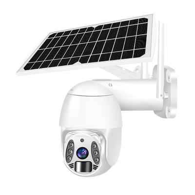 Έξυπνη υπαίθρια ηλιακή ασύρματη κάμερα εγχώριας ασφάλειας PTZ Tuya 4G κάμερων παρακολούθησης
