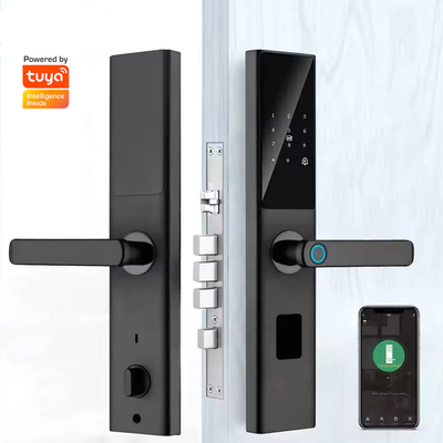 Glomarket Tuya Smart WiFi Ψηφιακός κωδικός κλειδαριού πόρτας RFID IC κάρτα Ηλεκτρονική εφαρμογή κινητού τηλεφώνου Ανοίξτε βιομετρικό δακτυλικό αποτύπωμα έξυπνο κλειδί