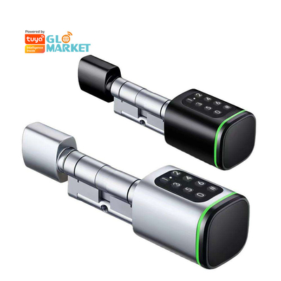 Glomarket Tuya Ttlock Smart Digital Keyless Door Lock Κύλινδρο συνδυασμός κωδικού πρόσβασης &amp; κάρτας Ηλεκτρονική κλειδαριά Κύλινδροι έξυπνη κλειδαριά
