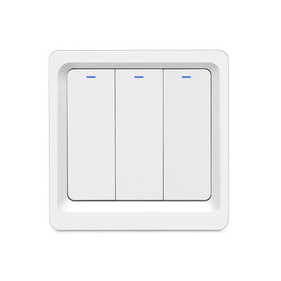 Glomarket Tuya WiFi Zigbee Smart Light Switch Πιέστε το κουμπί του τοίχου 1/2/3 Gang Εργασία με την Alexa Google Home