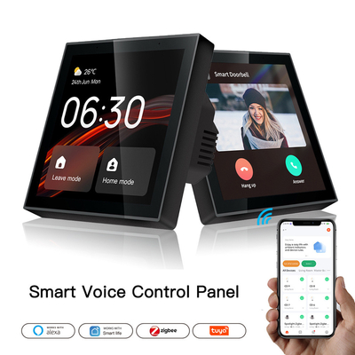Glomarket Tuya Smart 4 ιντσών Πολυλειτουργικό Πίνακα ελέγχου οθόνης αφής Alexa Voice Zigbee Κεντρικό έλεγχο