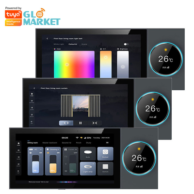 Glomarket Tuya Wifi Smart 6 ιντσών Πίνακας ελέγχου Πολυλειτουργικό Ενσωματωμένο στη Zigbee Gateway Ελέγχων έξυπνου σπιτιού έξυπνος οικοδεσπότης