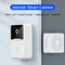 1080P ασύρματη με μπαταρίες έξυπνη μακρινή εξέταση Wifi τηλεοπτικό Doorbell Doorbell