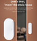 Glomarket Tuya Wifi/Zigbee Linkage Αντικλεπτική παρακολούθηση Έξυπνος αισθητήρας πόρτας Wi-Fi και αισθητήρας παραθύρου