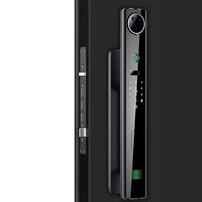 4200mah Μεγάλη μπαταρία λιθίου έξυπνη κλειδαριά με κάμερα παρακολούθησης.