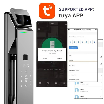 Glomarket Tuya Ασφάλεια Πλήρως αυτόματη έξυπνη κλειδαριά 3D κλειδαριά αναγνώρισης προσώπου