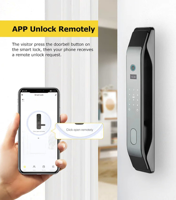 Glomarket Tuya Smart 3D Face Πλήρως αυτόματη κλειδαριά πόρτας Εφαρμογή Απομακρυσμένης Αποκλείδωσης Ακτινογραφία έξυπνη έξυπνη κλειδαριά πόρτας για έξυπνο σπίτι