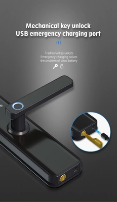 Glomarket Tuya Wifi έξυπνη κλειδαριά πόρτας με Cat Eye ψηφιακή κλειδαριά ηλεκτρονική δακτυλική δακτυλική πόρτα έξυπνο σπίτι