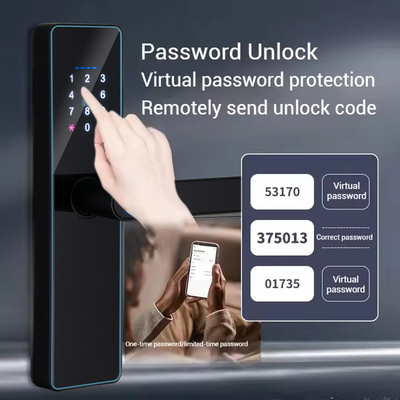Glomarket Smart Cerradura Fechadura Ψηφιακό Tuya Ttlock Κλειδί RFID κάρτα κωδικός πρόσβασης δακτυλικά αποτυπώματα Smart Door Lock