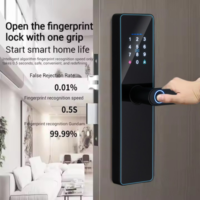 Glomarket Smart Cerradura Fechadura Ψηφιακό Tuya Ttlock Κλειδί RFID κάρτα κωδικός πρόσβασης δακτυλικά αποτυπώματα Smart Door Lock