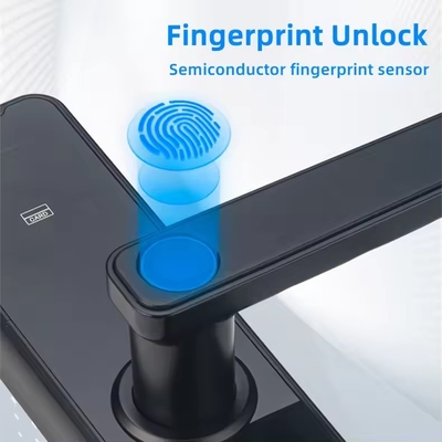 Glomarket Wifi Tuya έξυπνη κλειδαριά πόρτας αλουμινίου δακτυλικών αποτυπωμάτων κωδικός πρόσβασης κάρτα κλειδί ξεκλειδώσει βιομετρική ψηφιακή έξυπνη κλειδαριά