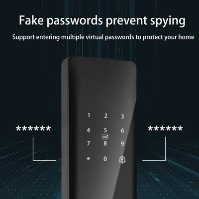 Glomarket Tuya Smart Security Ψηφιακή κλειδαριά πόρτας Βιομετρικό χερούλι δακτυλικών αποτυπωμάτων έξυπνη κλειδαριά ξενοδοχείο διαμέρισμα δωμάτιο κλειδαριά εργοστασιακή τιμή