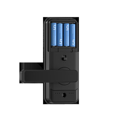 Glomarket Tuya Wifi Keyless Deadbolt Lock Serraduras Ηλεκτρική λαβή Εμπροσθια κλειδαριά με πληκτρολόγιο έξυπνο ψηφιακό κλειδί δακτυλικών αποτυπωμάτων
