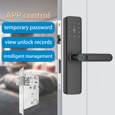 Glomarket App Control Ευφυής κλειδαριά Bimoetric δακτυλικό αποτύπωμα ηλεκτρονική ψηφιακή οθόνη αφής πληκτρολόγιο Κωδικός κλειδί έξυπνη κλειδαριά πόρτας
