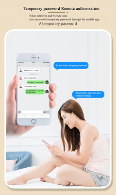 Glomarket Smart Tuya Αδιάβροχη κλειδαριά πόρτας Στρίψιμο πόρτας δακτυλικών αποτυπωμάτων Password Απομακρυσμένο χειριστήριο χειριστή ηλεκτρονική έξυπνη κλειδαριά