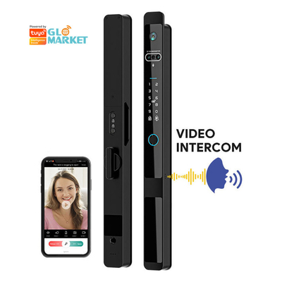 Glomarket Tuya 3d Face Cerradura Intelligente Αυτοματοποιημένη Ηλεκτρική Κάμερα Wifi Ακτινοτυπία Ψηφιακό έξυπνο κλειδί πόρτας
