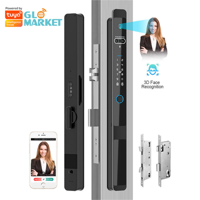 Glomarket Tuya 3d Face Cerradura Intelligente Αυτοματοποιημένη Ηλεκτρική Κάμερα Wifi Ακτινοτυπία Ψηφιακό έξυπνο κλειδί πόρτας