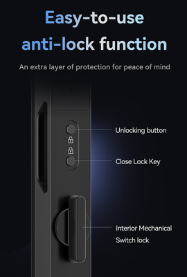 Glomarket Tuya 3d Face Cerradura Intelligente Αυτοματοποιημένη Ηλεκτρική Κάμερα Wifi Ακτινοτυπία Ψηφιακό έξυπνο κλειδί πόρτας