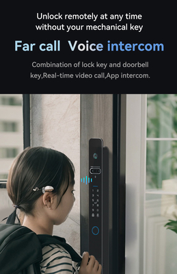 Glomarket Tuya 3d Face Cerradura Intelligente Αυτοματοποιημένη Ηλεκτρική Κάμερα Wifi Ακτινοτυπία Ψηφιακό έξυπνο κλειδί πόρτας