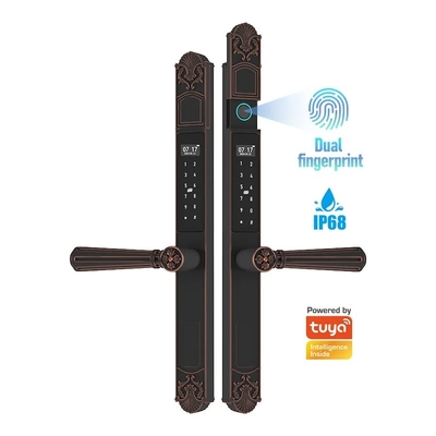 Glomarket Courtyard Villa Gate Lock Υψηλής Ασφάλειας Αδιάβροχο Διανοητικό Διπλό Ακτινογραφικό Password Smart Lock