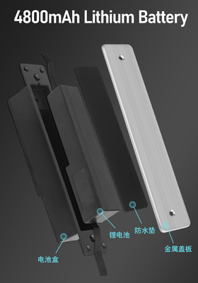 Glomarket Courtyard Villa Gate Lock Υψηλής Ασφάλειας Αδιάβροχο Διανοητικό Διπλό Ακτινογραφικό Password Smart Lock