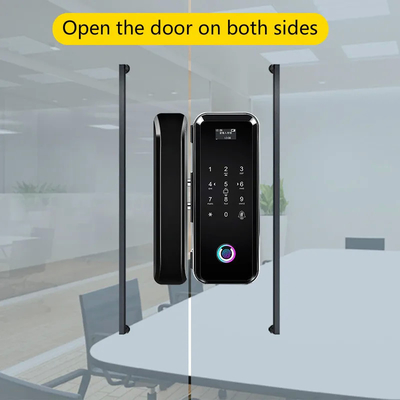 Glomarket Smart Tuya Wifi Glass Door Lock Ακτινογραφημένο ψηφιακό πληκτρολόγιο κωδικό πρόσβασης Λοκ ευφυής σύνδεση Απομακρυσμένη ξεκλείδωση