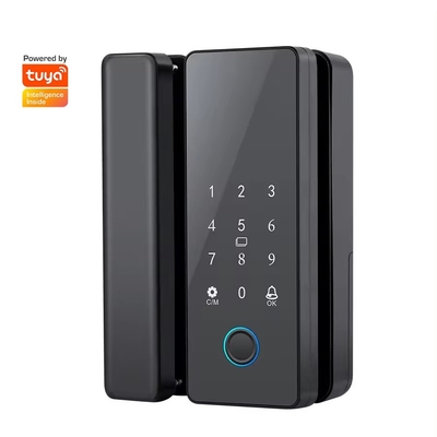 Glomarket Tuya Smart Glass Door Lock Βιομετρικό δακτυλικό αποτύπωμα BLE Smart Electronic Lock Για γραφείο