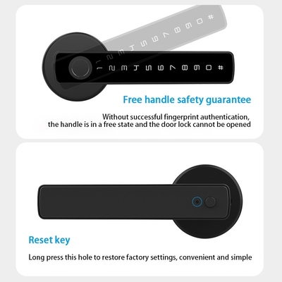 Glomarket Tuya Ble Smart Lock Ασφάλεια Ηλεκτρονική Χωρίς Κλειδί έξυπνη πόρτα λαβή κλειδαριού κλειδαριού εσωτερικού δωματίου