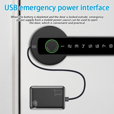 Glomarket Tuya Ble Smart Lock Ασφάλεια Ηλεκτρονική Χωρίς Κλειδί έξυπνη πόρτα λαβή κλειδαριού κλειδαριού εσωτερικού δωματίου