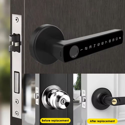 Glomarket Tuya Ble Smart Lock Ασφάλεια Ηλεκτρονική Χωρίς Κλειδί έξυπνη πόρτα λαβή κλειδαριού κλειδαριού εσωτερικού δωματίου