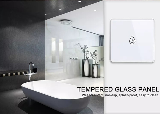 Glomarket Tuya Smart Glass Touch Button Wifi Smart Boiler Switch Alexa Voice Control EU Standard Κλειστή θερμαντήρα νερού