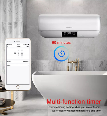 Glomarket Tuya Smart Glass Touch Button Wifi Smart Boiler Switch Alexa Voice Control EU Standard Κλειστή θερμαντήρα νερού