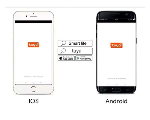 Glomarket Smart Home Απομακρυσμένος φωνητικός έλεγχος Αγγίξτε το πίνακα θερμαντήρα νερού διακόπτης Tuya ασύρματος Wifi καζάνι διακόπτης