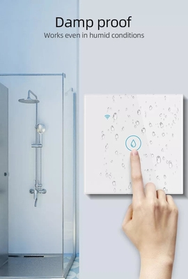 Glomarket Smart Home Απομακρυσμένος φωνητικός έλεγχος Αγγίξτε το πίνακα θερμαντήρα νερού διακόπτης Tuya ασύρματος Wifi καζάνι διακόπτης