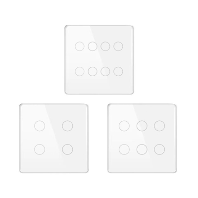 Glomarket Smart Wifi Βραζιλία 118*124 Switch Δουλειά με Google Alexa Βοηθός Tuya Smart Light Switch για το σπίτι