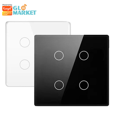 Glomarket Smart Wifi Βραζιλία 118*124 Switch Δουλειά με Google Alexa Βοηθός Tuya Smart Light Switch για το σπίτι
