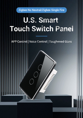 Glomarket Tuya Smart Switch Wifi US Ηλεκτρικός διακόπτης τοίχου Google Home Alexa Light Lamp Touch Switch App Control