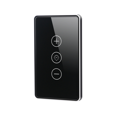 Glomarket Ψηφιακό έξυπνο διακόπτη Φως Wifi Dimmer Ασύρματο γυαλί Touch Φως τοίχου Πίνακα διακόπτη Tuya τηλεχειριστή με Alexa