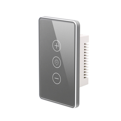 Glomarket Ψηφιακό έξυπνο διακόπτη Φως Wifi Dimmer Ασύρματο γυαλί Touch Φως τοίχου Πίνακα διακόπτη Tuya τηλεχειριστή με Alexa