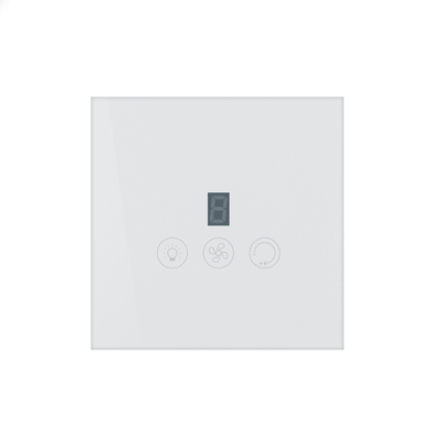 Glomarket Tuya Wifi έξυπνος διακόπτης ανεμιστήρα Tuya έξυπνος διακόπτης ανεμιστήρα ταχύτητα φωτισμός ανοιχτός / απενεργός διακόπτης φωνητικού ελέγχου EU / US Standard