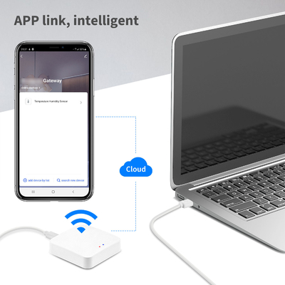Glomarket Tuya Zigbee 3.0 Hub Gaterway Alexa Google Smart Home Bridge Ασύρματο τηλεχειριστή Smart Home Zigbee Gateway Hub