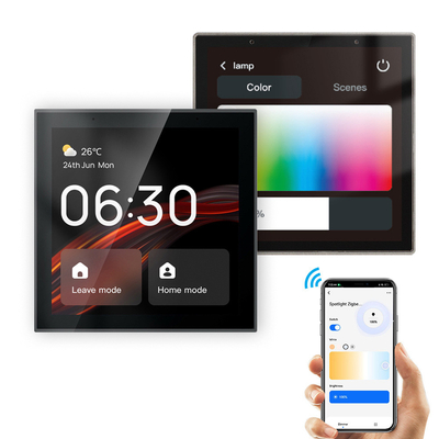 Glomarket Tuya Smart 4 ιντσών Πολυλειτουργικό Πίνακα ελέγχου οθόνης αφής Alexa Voice Zigbee Κεντρικό έλεγχο