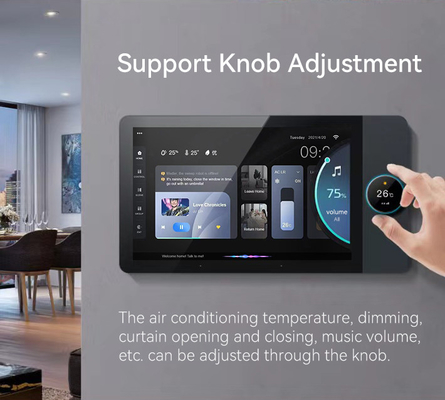 Glomarket Tuya Wifi Smart 6 ιντσών Πίνακας ελέγχου Πολυλειτουργικό Ενσωματωμένο στη Zigbee Gateway Ελέγχων έξυπνου σπιτιού έξυπνος οικοδεσπότης