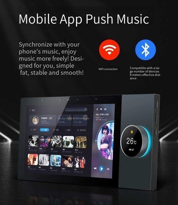 Glomarket Tuya Wifi Smart 7 ιντσών Πίνακας ελέγχου Πολυλειτουργικό Ble Music Τείχος Εικαστική οθόνη Zigbee Hub Πύλη Κεντρικό έλεγχο