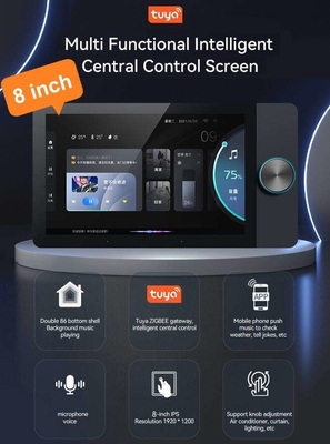 Glomarket 8 ιντσών Tuya Smart WiFi Zigbee Gteway Scene Music Play Πολυλειτουργικός έξυπνος πίνακας ελέγχου Κεντρικός ελεγκτής