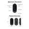 Έκκεντρο πλήρες Hd 1080p Tuya ασύρματο Doorbell 30fps άποψης πορτών δαχτυλιδιών