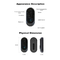 ευρεία κάμερα Wifi Doorbell γωνίας φακών 1.7mm με τον ανιχνευτή 2.4GHz κινήσεων