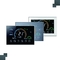 Ελεγκτής θερμοκρασίας οθόνης εγχώριας βοηθητικός αφής κλιματιστικών μηχανημάτων της ΕΕ LCD Tuya